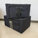 باکس برزنتی لباس | ضد آب، با اسکلت فلزی - رنگ مشکی