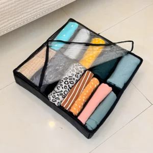 نظم دهنده کفش و لباس ده قسمتی زیر تختی